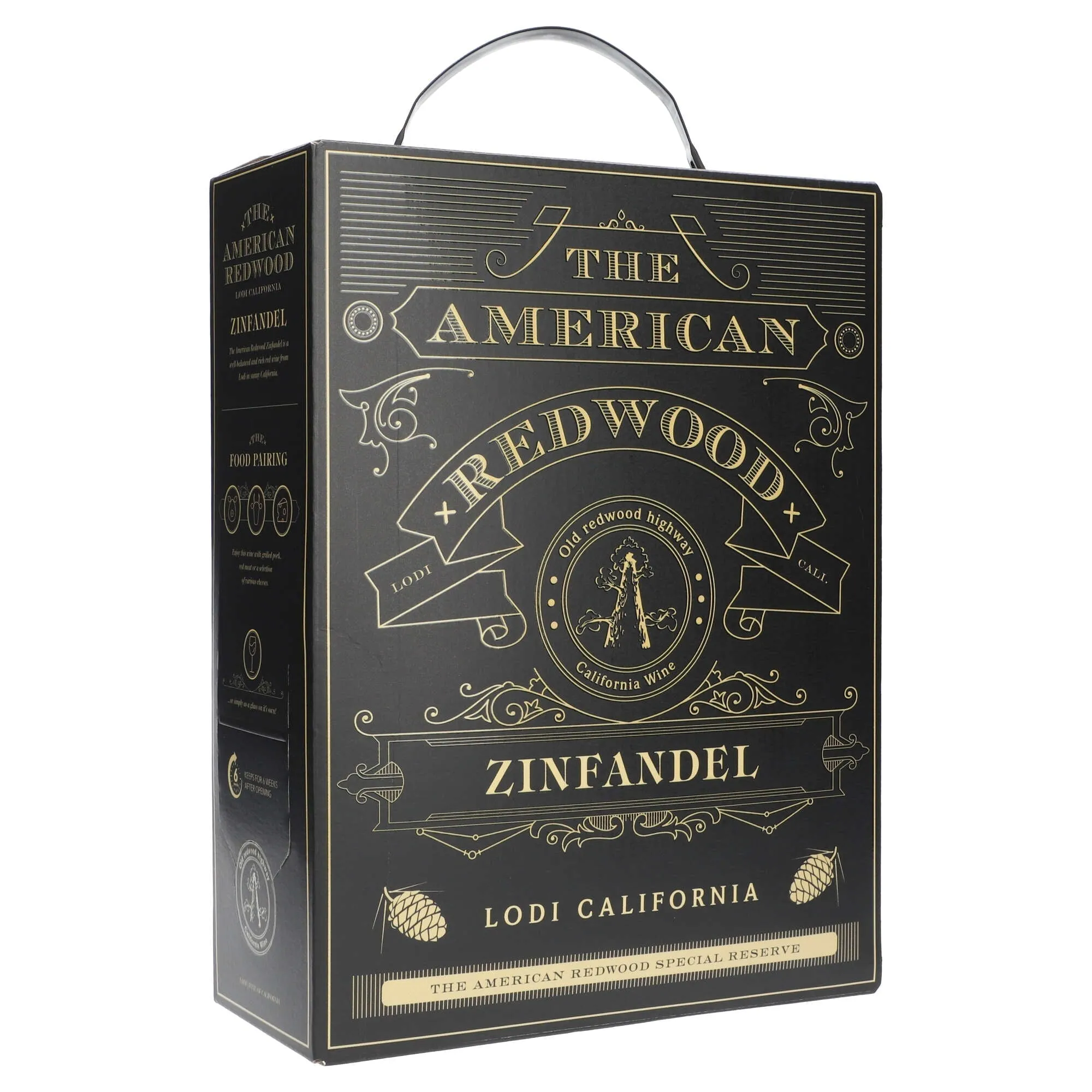 The American Redwood Zinfandel 14,5 % 3L BIB