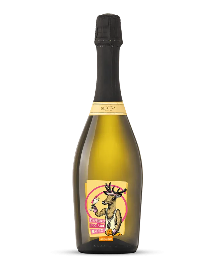 The Fitness Freak Prosecco Doc Spumante Brut Nature - Costaross