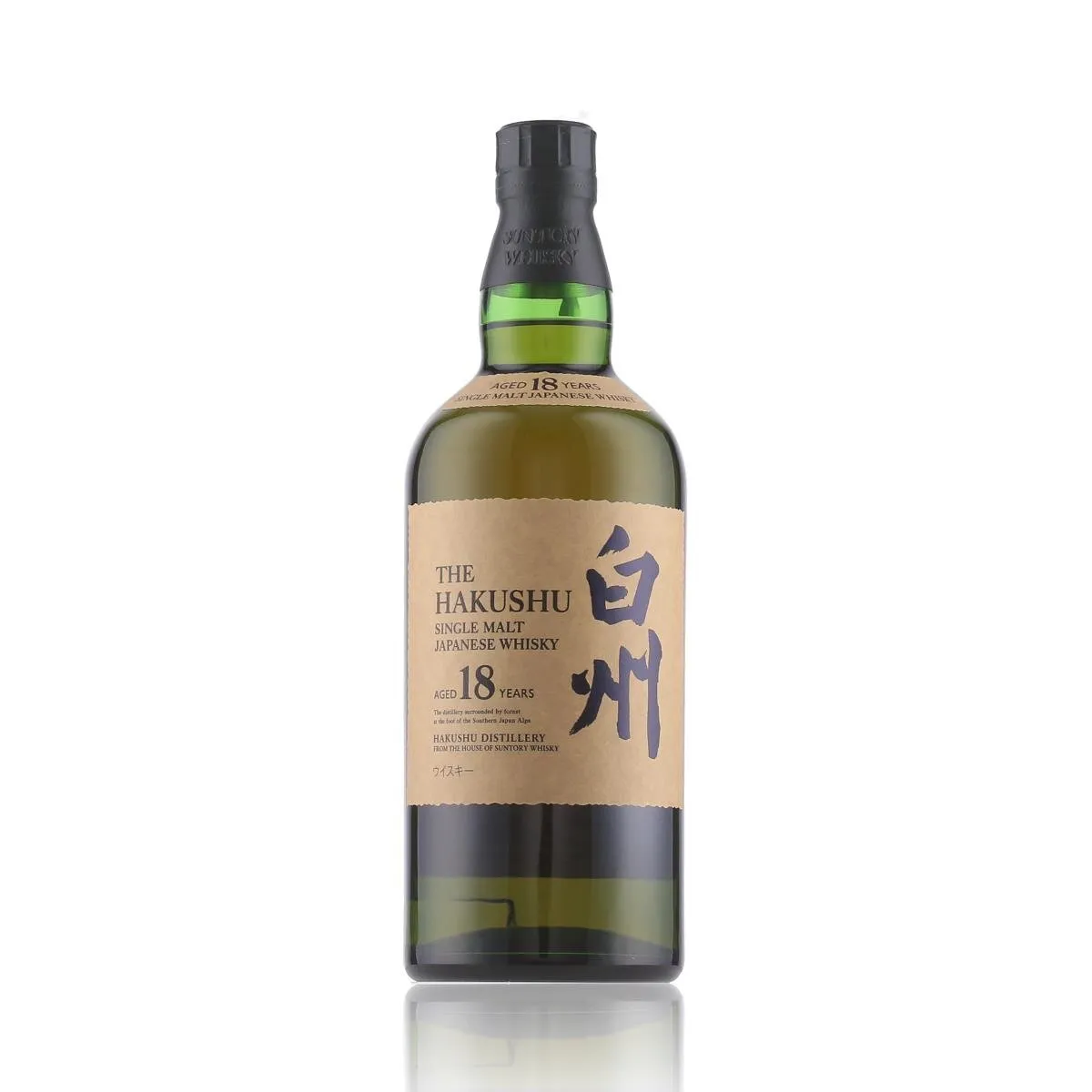 The Hakushu 18 Years Suntory Whisky 43% Vol. 0,7l