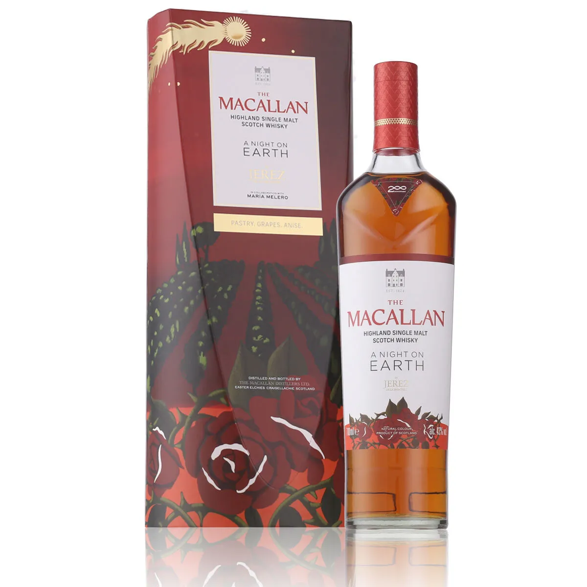 The Macallan A Night On Earth In Jerez Whisky 2024 Special Edition 43% Vol. 0,7l in Geschenkbox