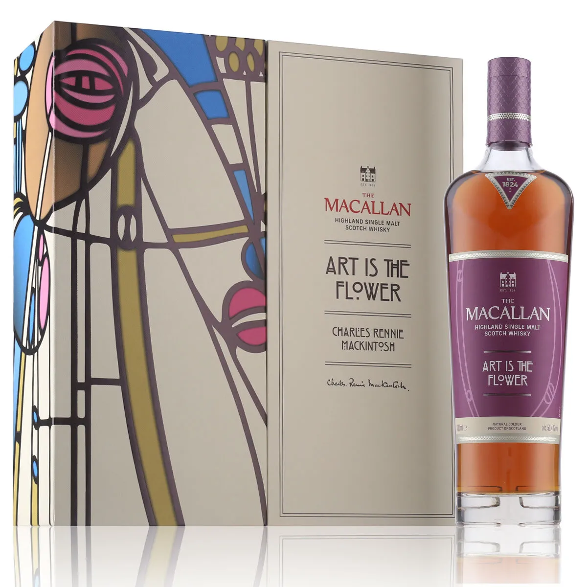 The Macallan Art is the Flower Single Malt Scotch Whisky 50,4% Vol. 0,7l in Geschenkbox