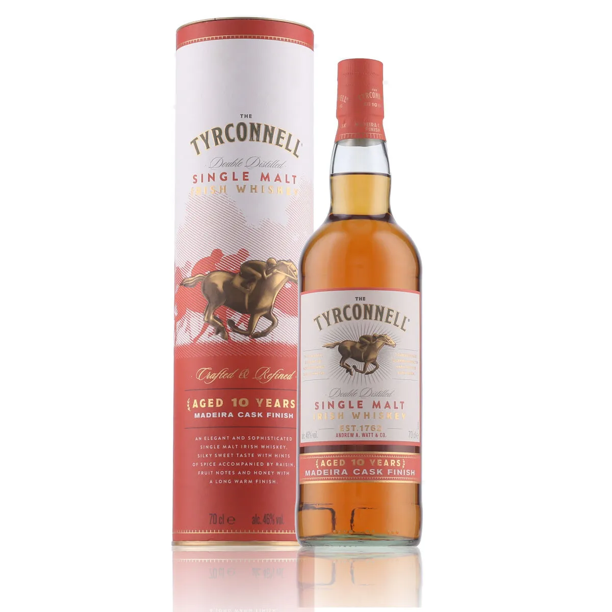 The Tyrconnell 10 Years Madeira Cask Finish 46% Vol. 0,7l in Geschenkbox