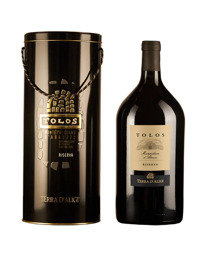 Tolos Montepulciano d'Abruzzo DOC Riserva 2018 Jeroboam - Terra d'Aligi
