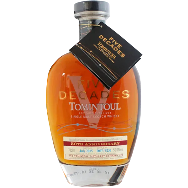 Tomintoul Five Decades Whiskey 50,0% Vol., 0,7 LiterTomintoul