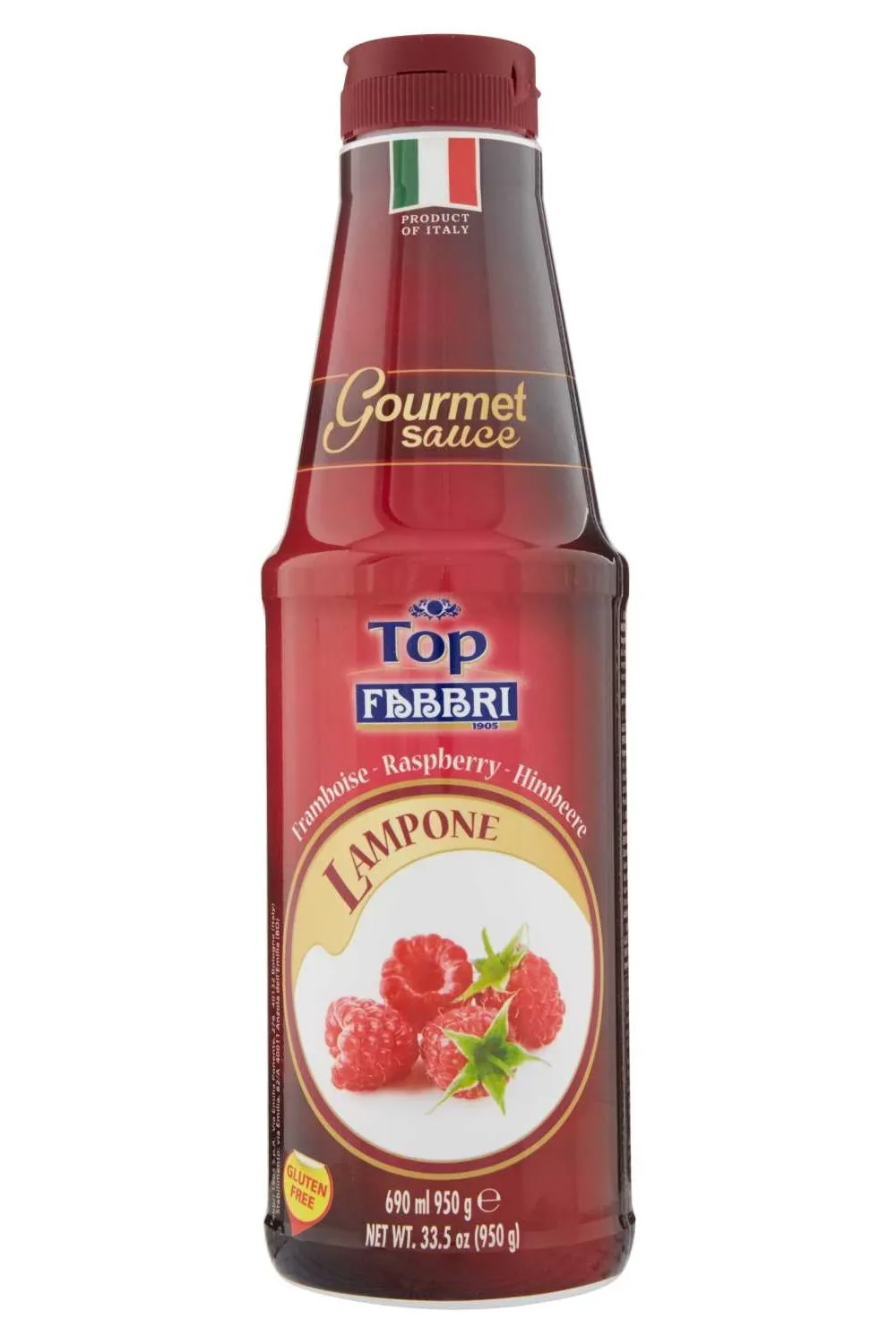 Topping Himbeere Gourmet sauce 950g Fabbri