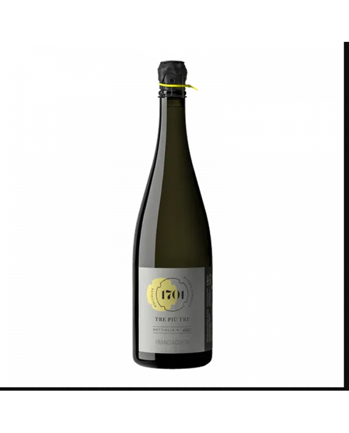Tre più Tre Millesimato 2013 Franciacorta Docg LIMITED EDITION - 1701 FRANCIACORTA