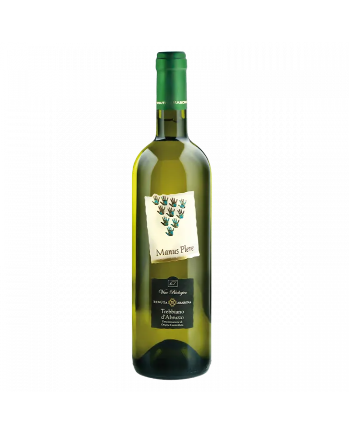 Trebbiano d’Abruzzo D.O.C. BIO 2022 – Manus Plere - Tenuta Arabona