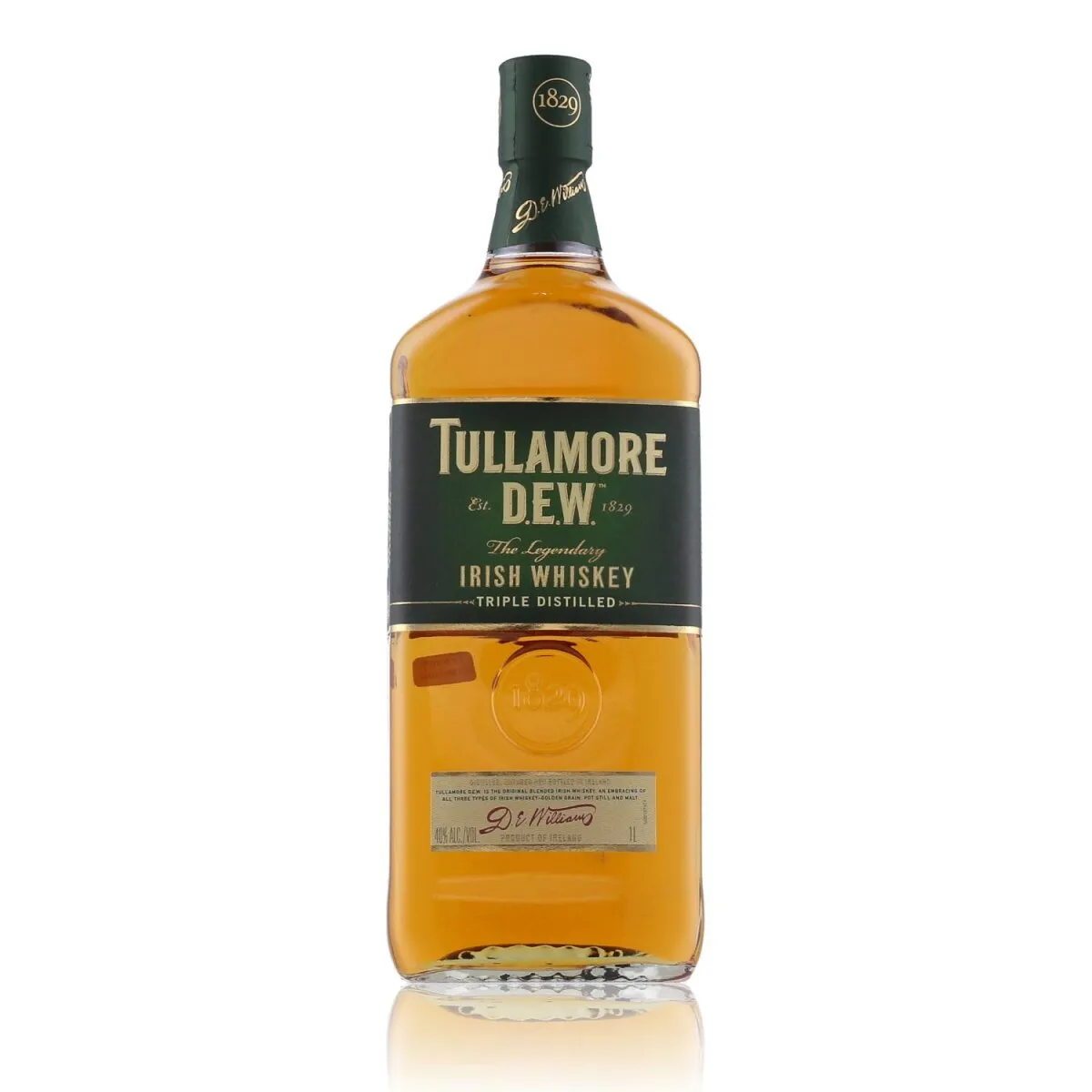 Tullamore D.E.W. Whiskey 40% Vol. 1l