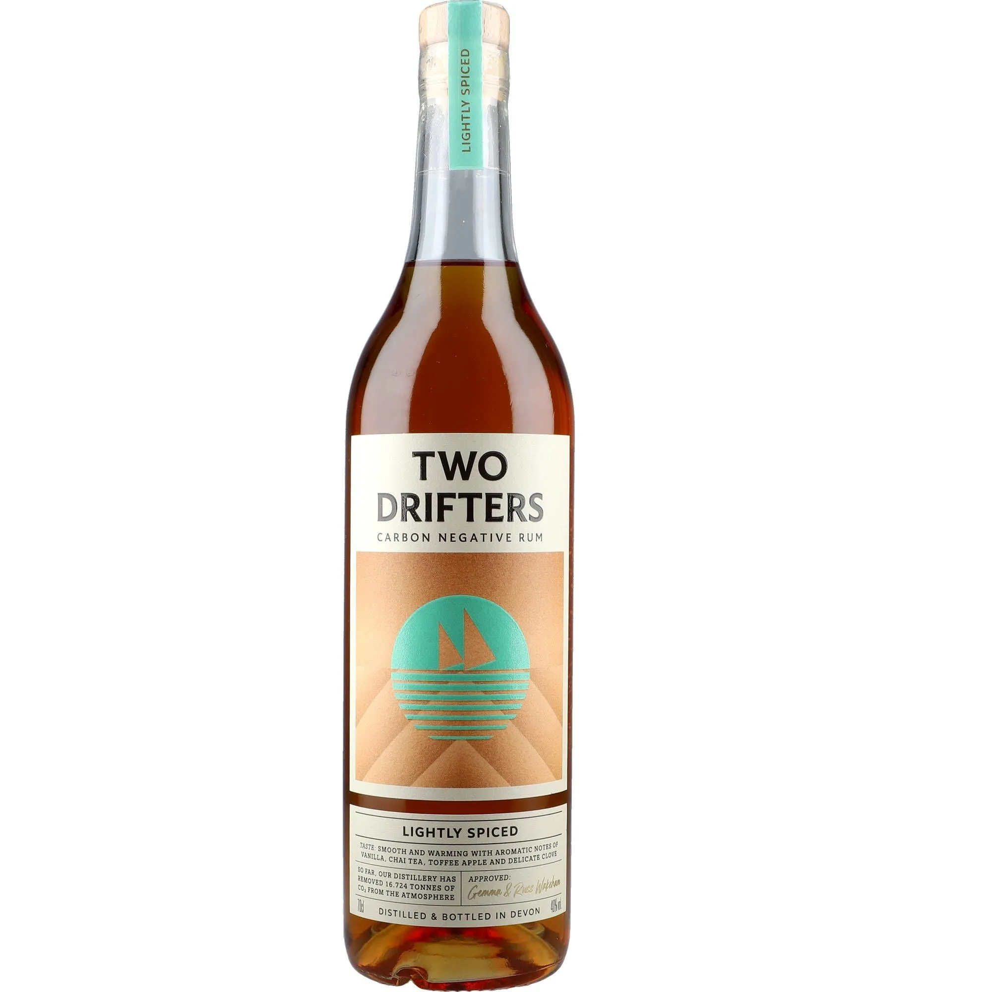 Two Drifters Lightly Spiced 40% 0,7L FL