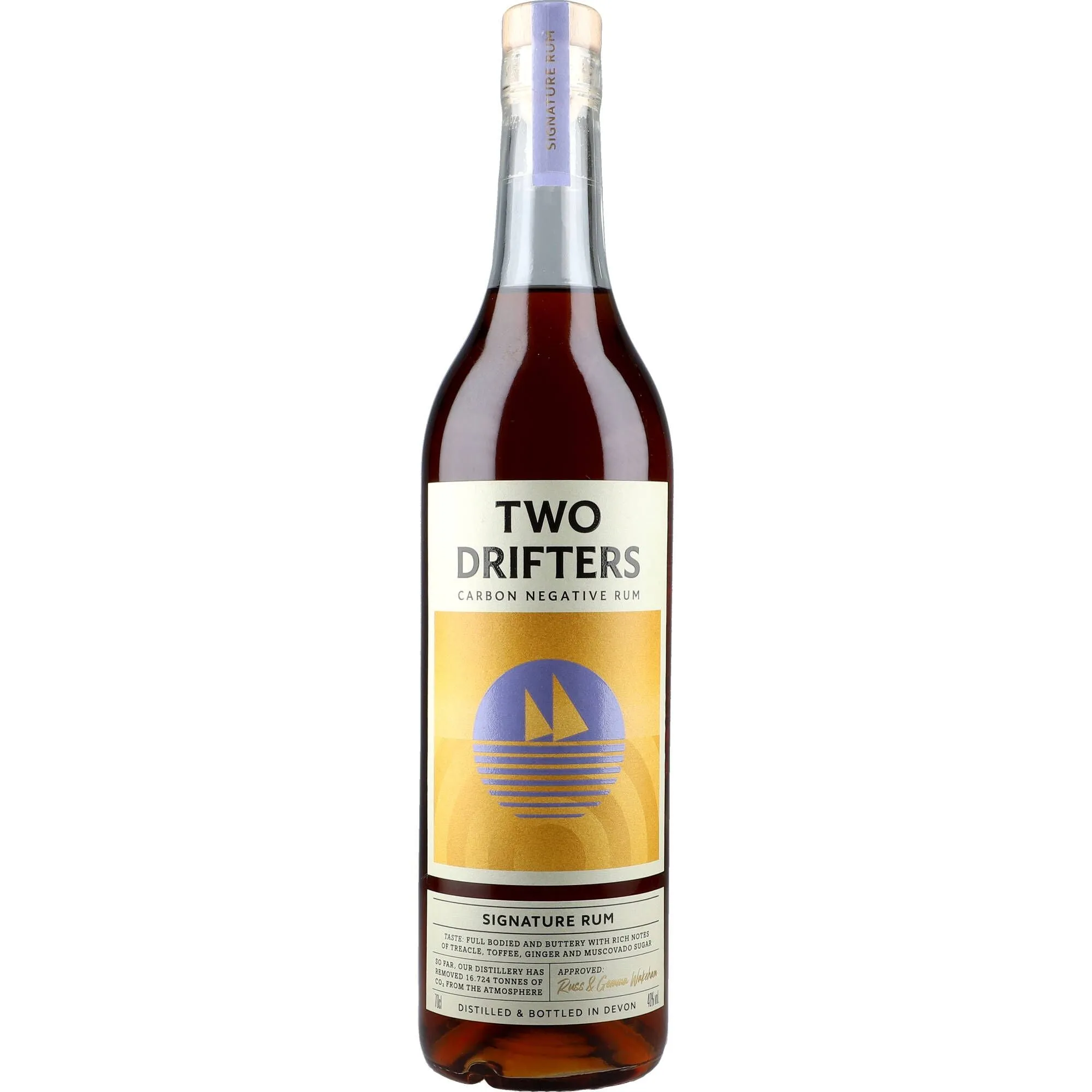 Two Drifters Signature Rum 40% 0,7L FL