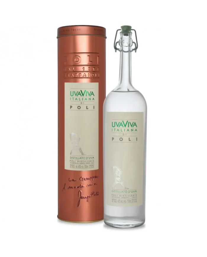 Uvaviva Grappa Italiana di Poli in tubo rame - Poli Distillerie