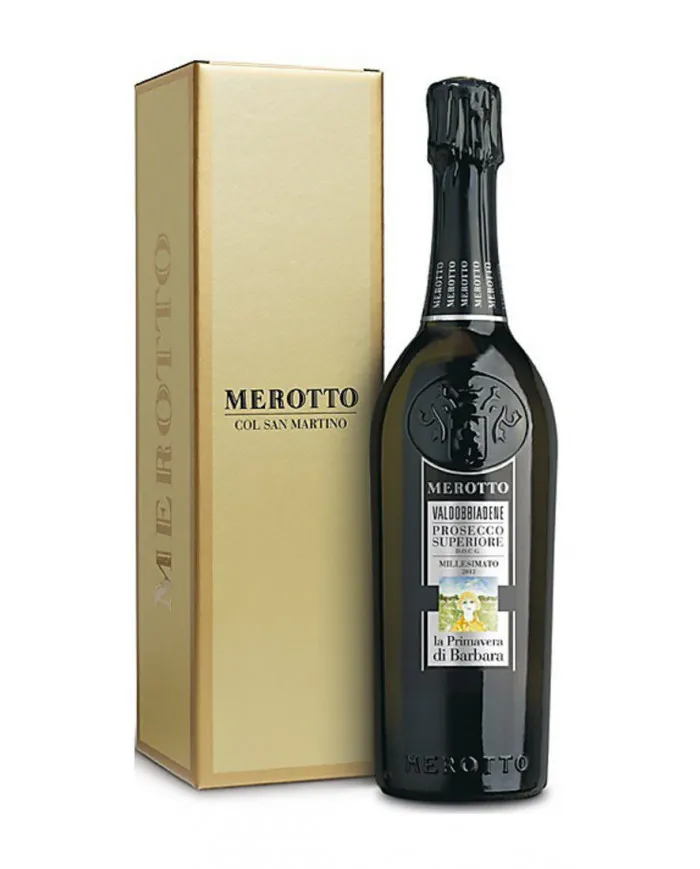 Valdobbiadene Prosecco Superiore Dry La Primavera di Barbara DOCG Millesimato Magnum Astucciato Merotto