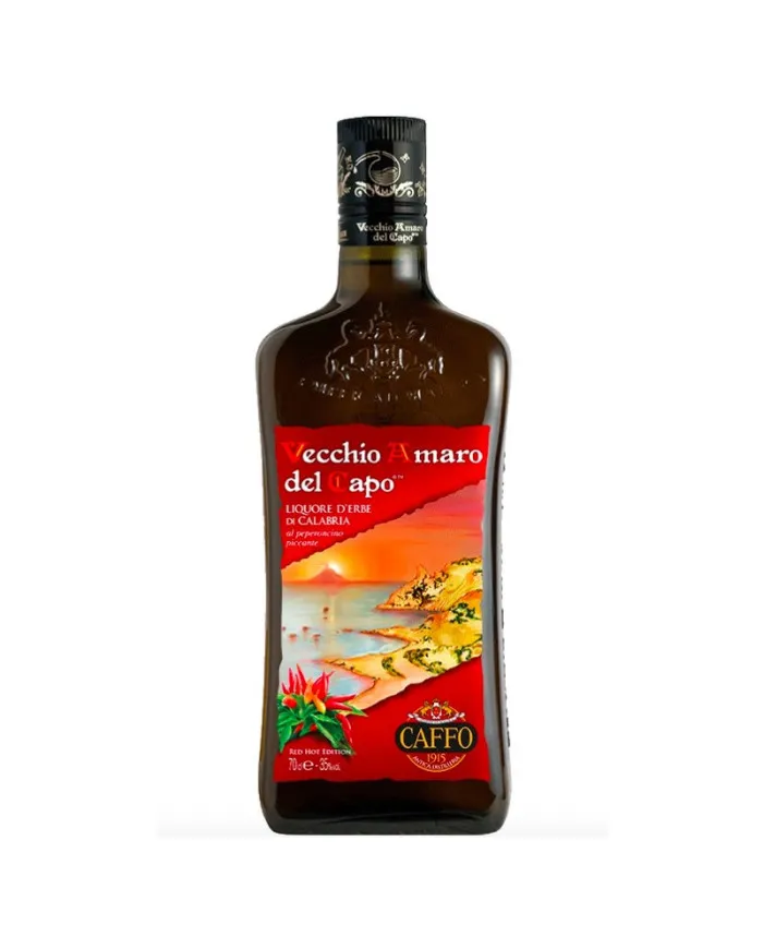 Vecchio Amaro del Capo Red Hot Edition 70 cl Peperoncino - Caffo