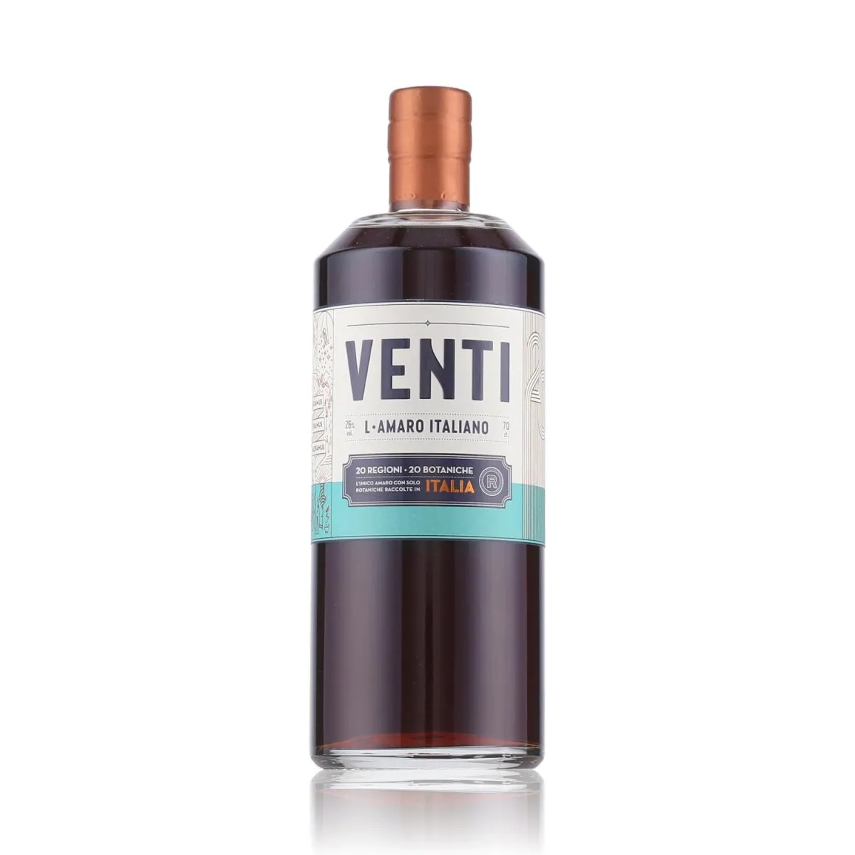 Venti L'Amaro Italiano 26% Vol. 0,7l