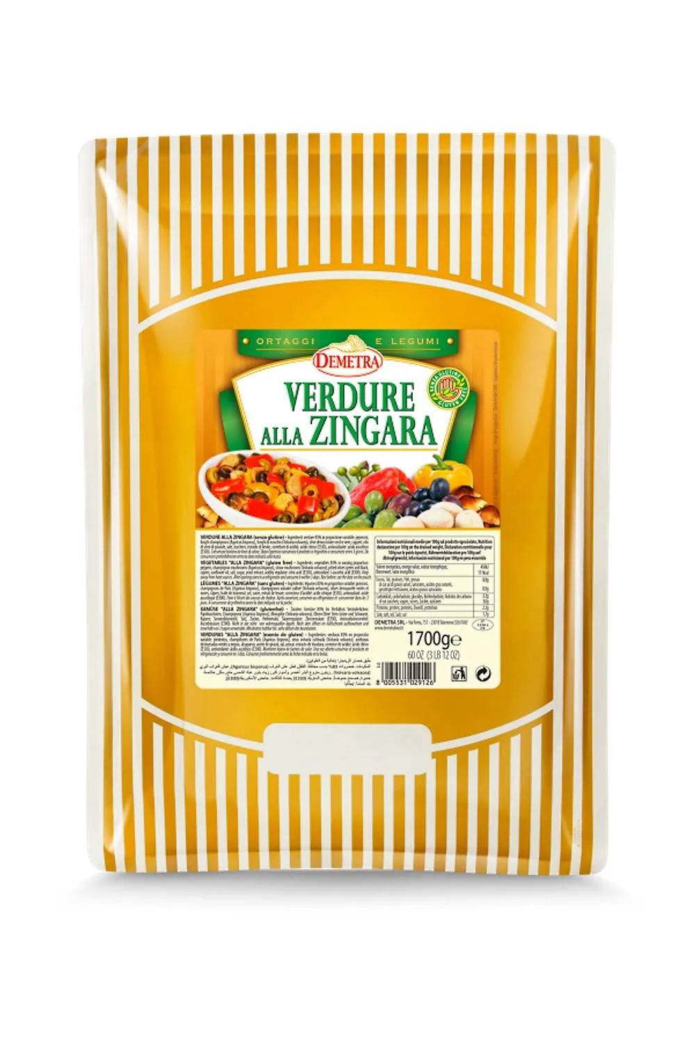 Gemüse Zigeuner Art 1700 g Demetra