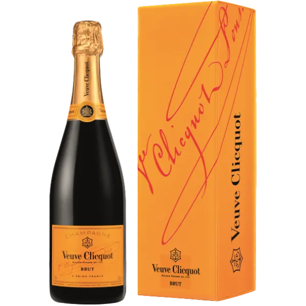 Veuve Clicquot Brut 0,75 Liter in GeschenkpackungVeuve Clicquot