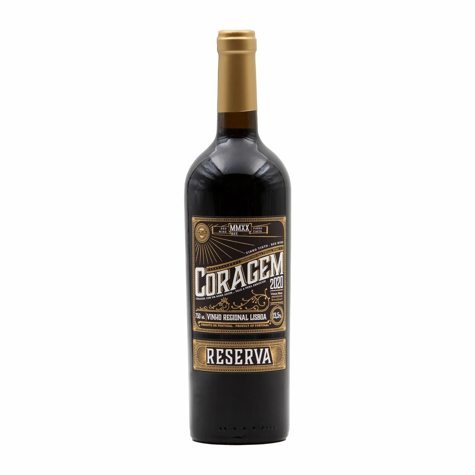 Vidigal Coragem Reserve Rot 2021-750 ml