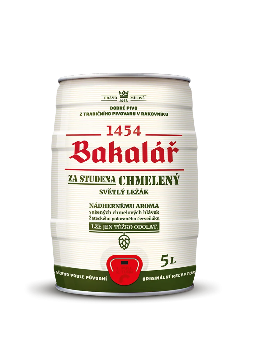 Bakalar 12° Svetly Lezak 5 Liter Partyfass