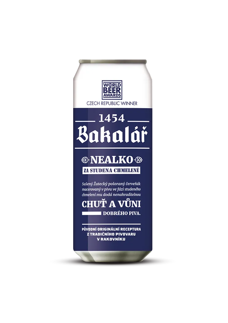 Bakalar Alkoholfrei Palette 24 x 0,5l Dosenbier