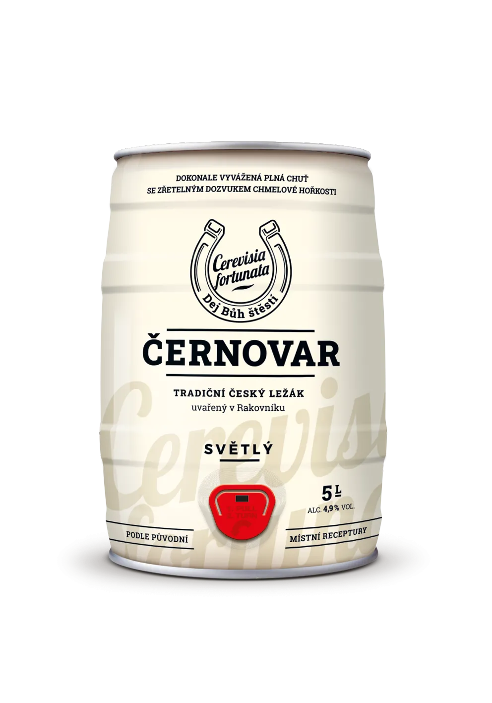 CERNOVAR Cesky Lezak 5 Liter Partyfass