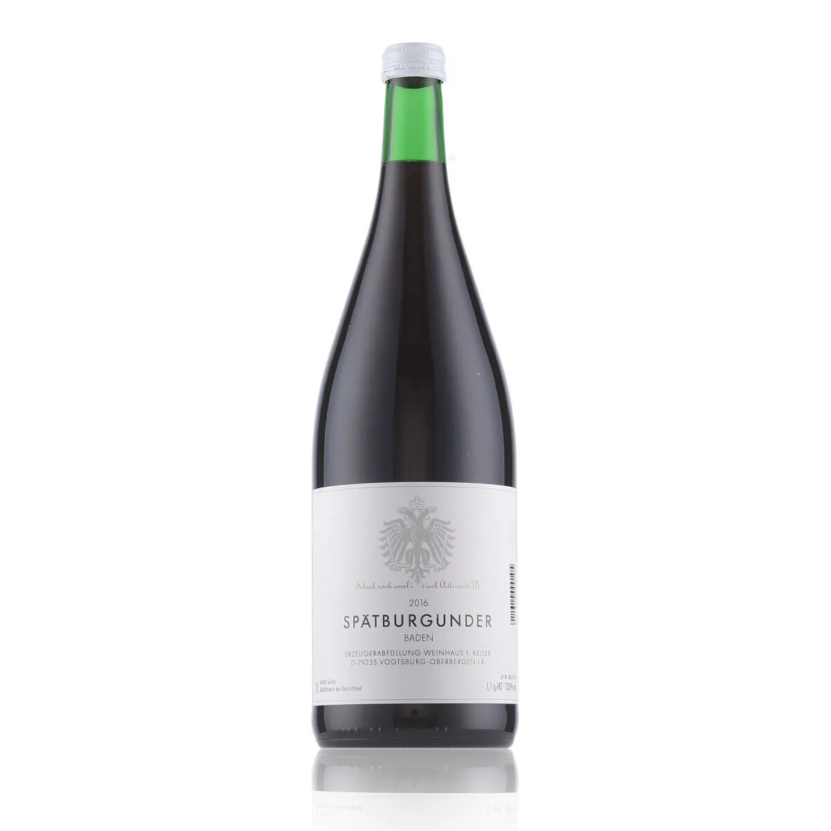 Weinhaus Franz Keller Spätburgunder Rotwein 2016 13% Vol. 1l