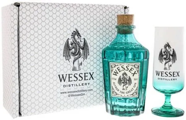 Wessex Alfred the Great GIN +Glas 41,3% 0,7L FL