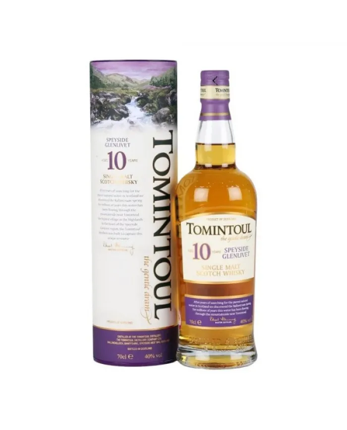 Whisky 10 Years Speyside Glenlivet - Tomintoul