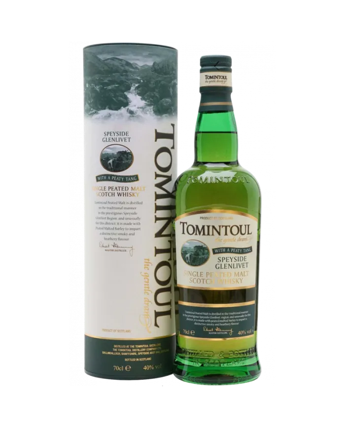 Whisky 15 Years Old With a Peaty Tang - Tomintoul
