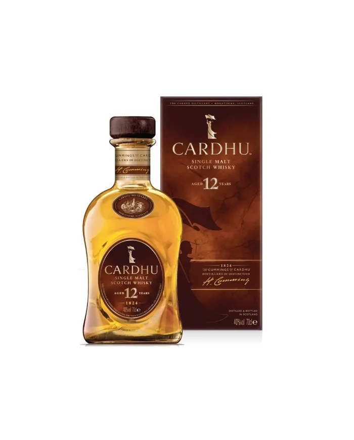Whisky Cardhu Single Malt 12 Years Old Astuccio Cl.70