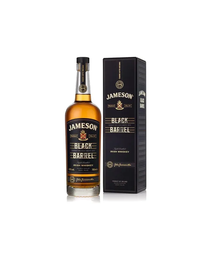 Whisky Irish Jameson Black Barrell Astuccio Cl.70