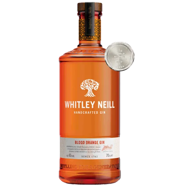 Whitley Neill Blood Orange Gin - 43% Vol., 0,7 LiterHalewood