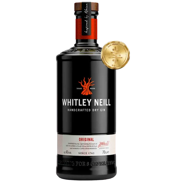 Whitley Neill Handcrafted Dry Gin - 43% Vol., 0,7 LiterHalewood