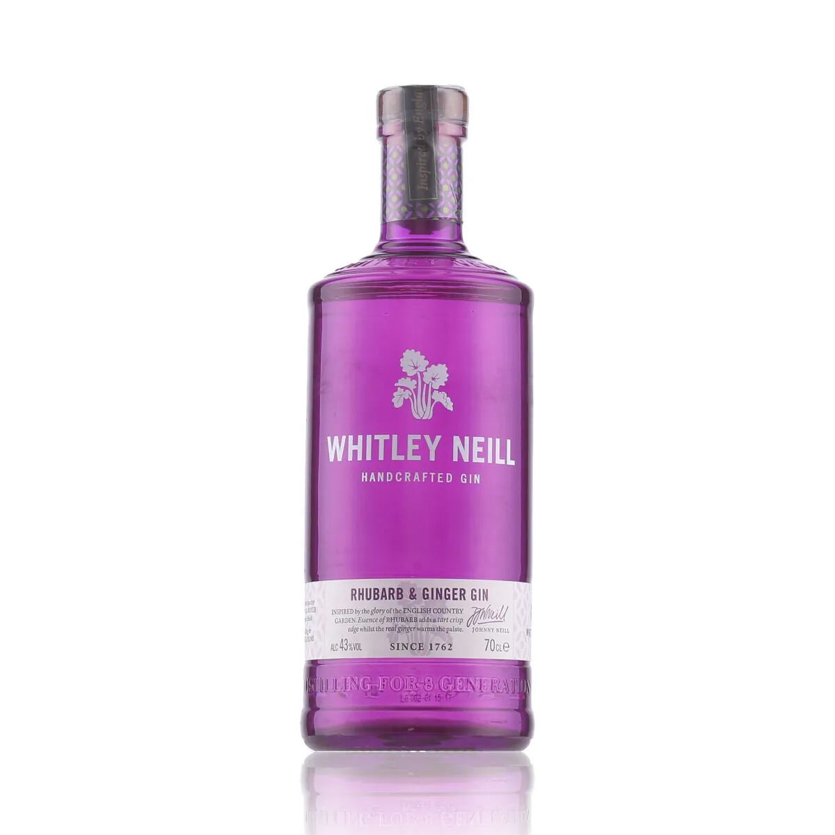Whitley Neill Rhubarb & Ginger Gin 43% Vol. 0,7l
