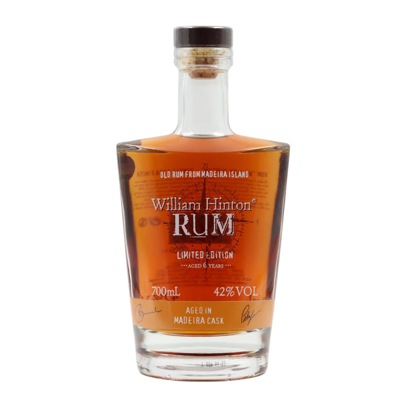 William Hinton Single Cask Madeira Wine Rum-700 ml