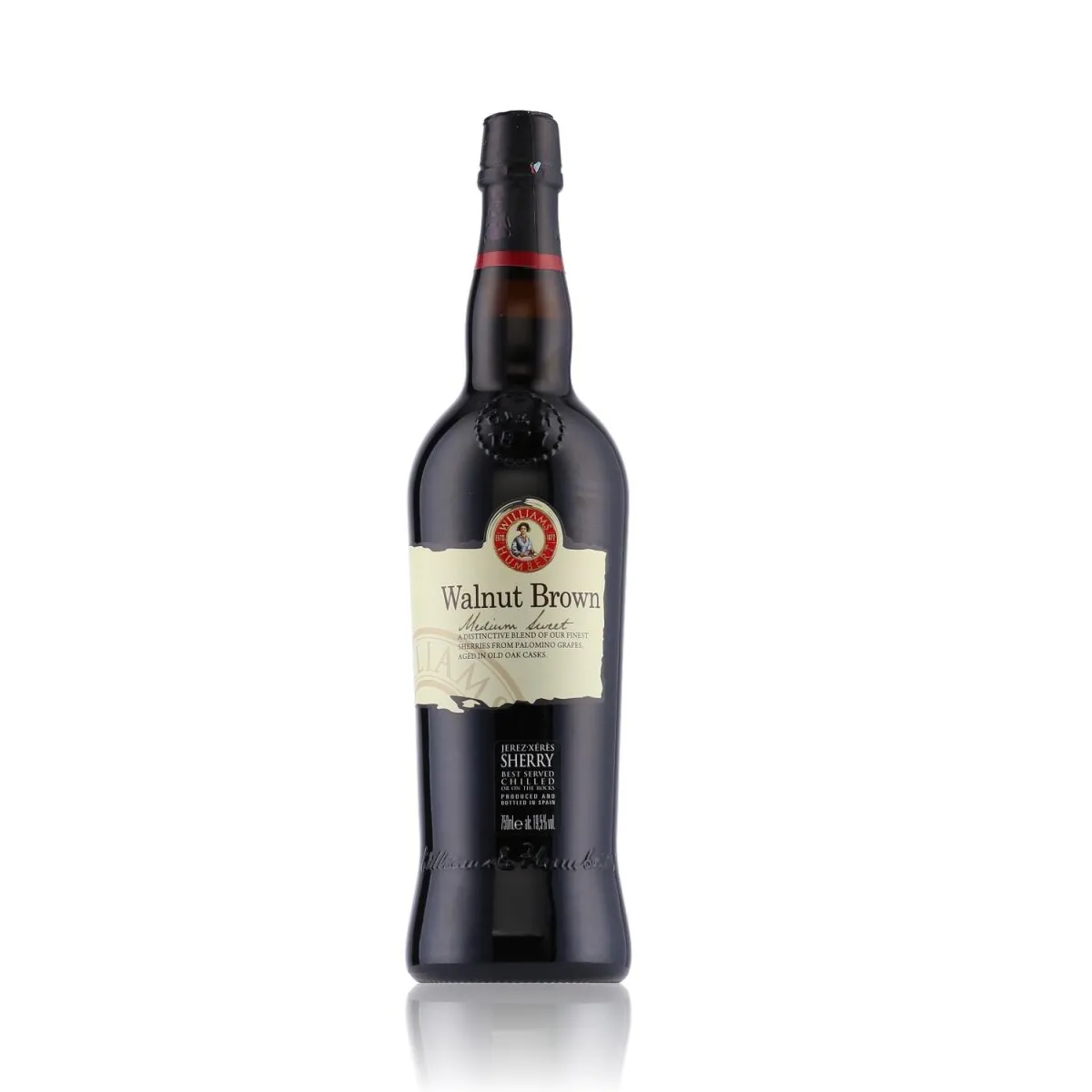 Williams & Humbert Walnut Brown Medium Sweet Sherry 19,5% Vol. 0,75l