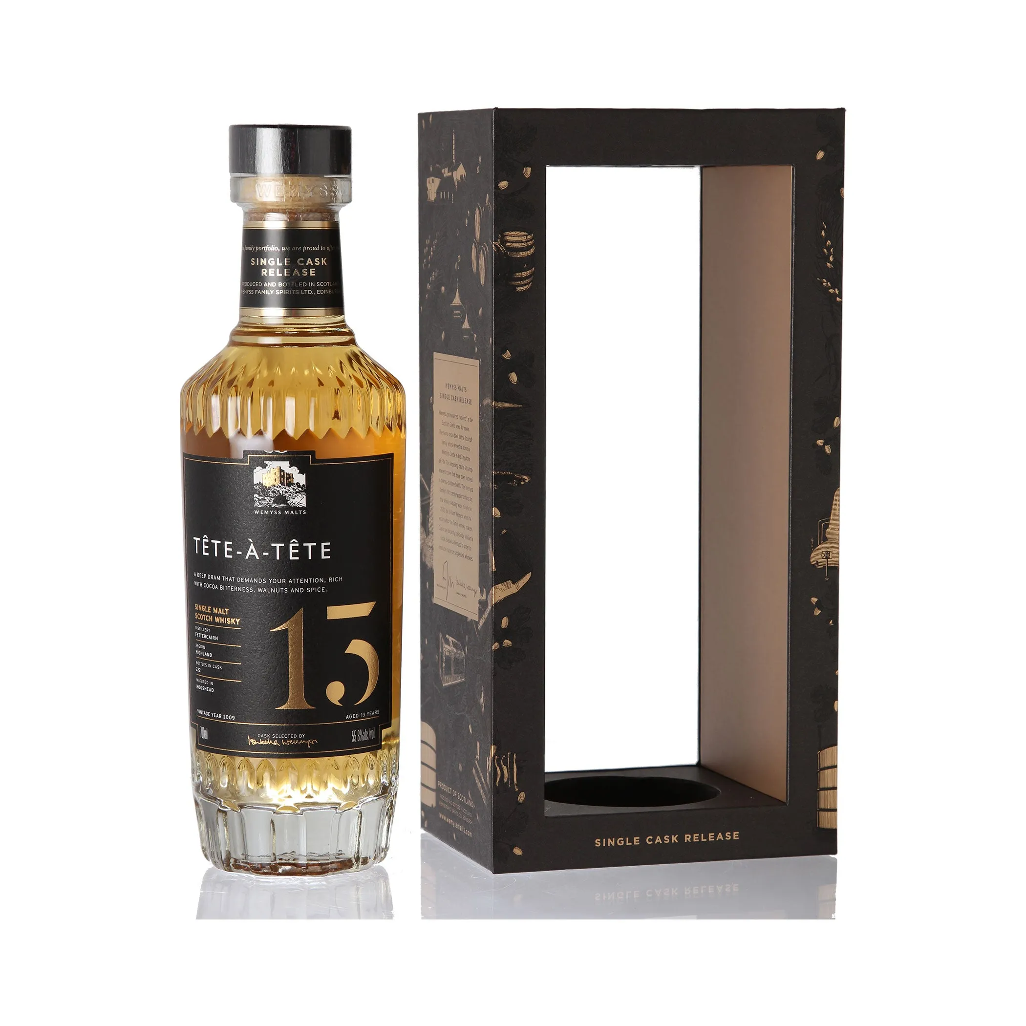 Fettercairn - Tête à Tête - Wemyss - Single Cask Release