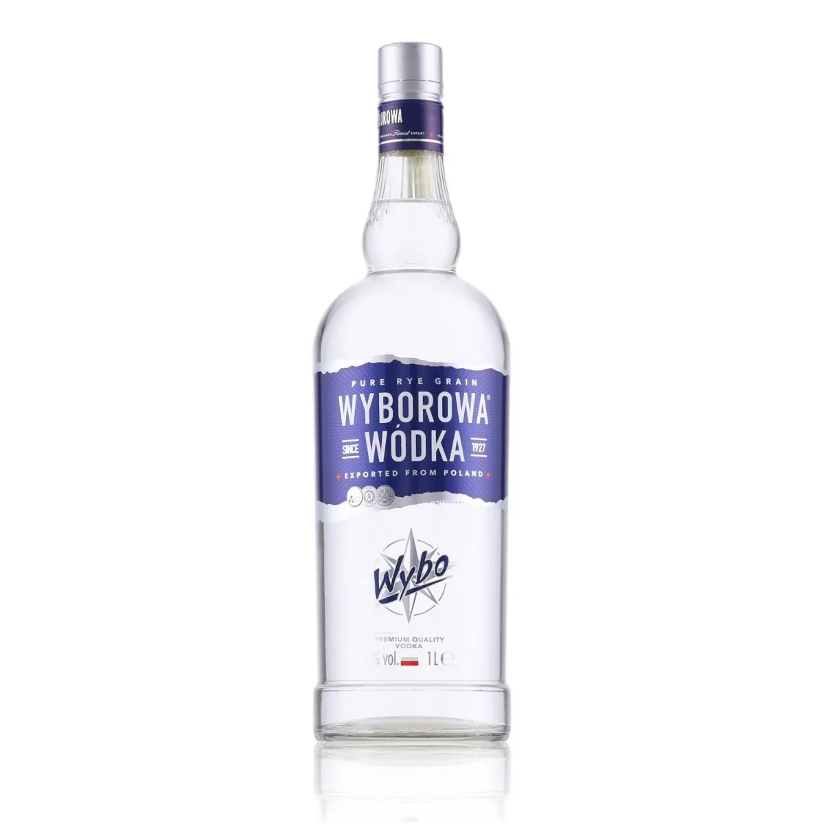 Wyborowa Wodka 37,5% Vol. 1l