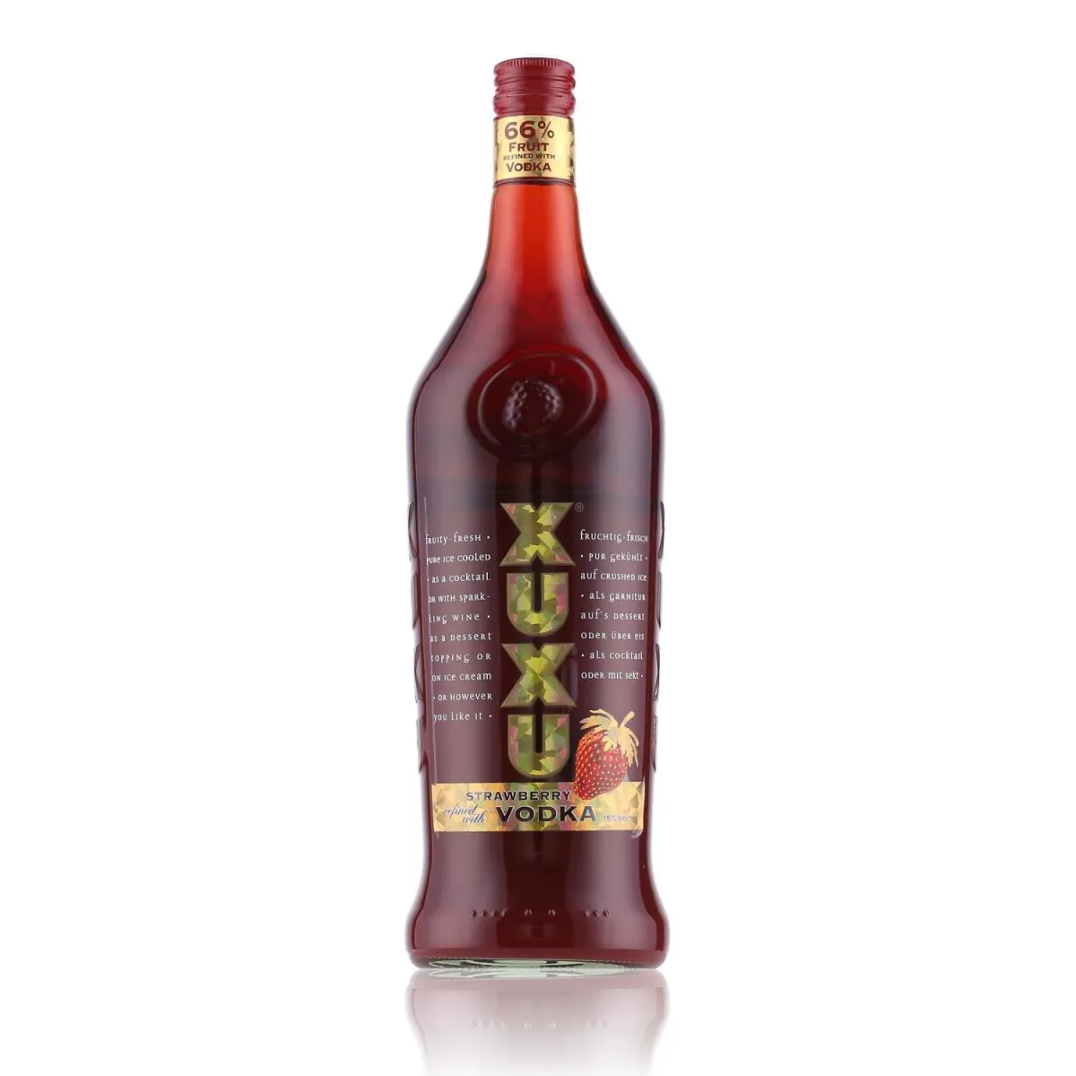 Xuxu Strawberry Vodka Likör 15% Vol. 1l