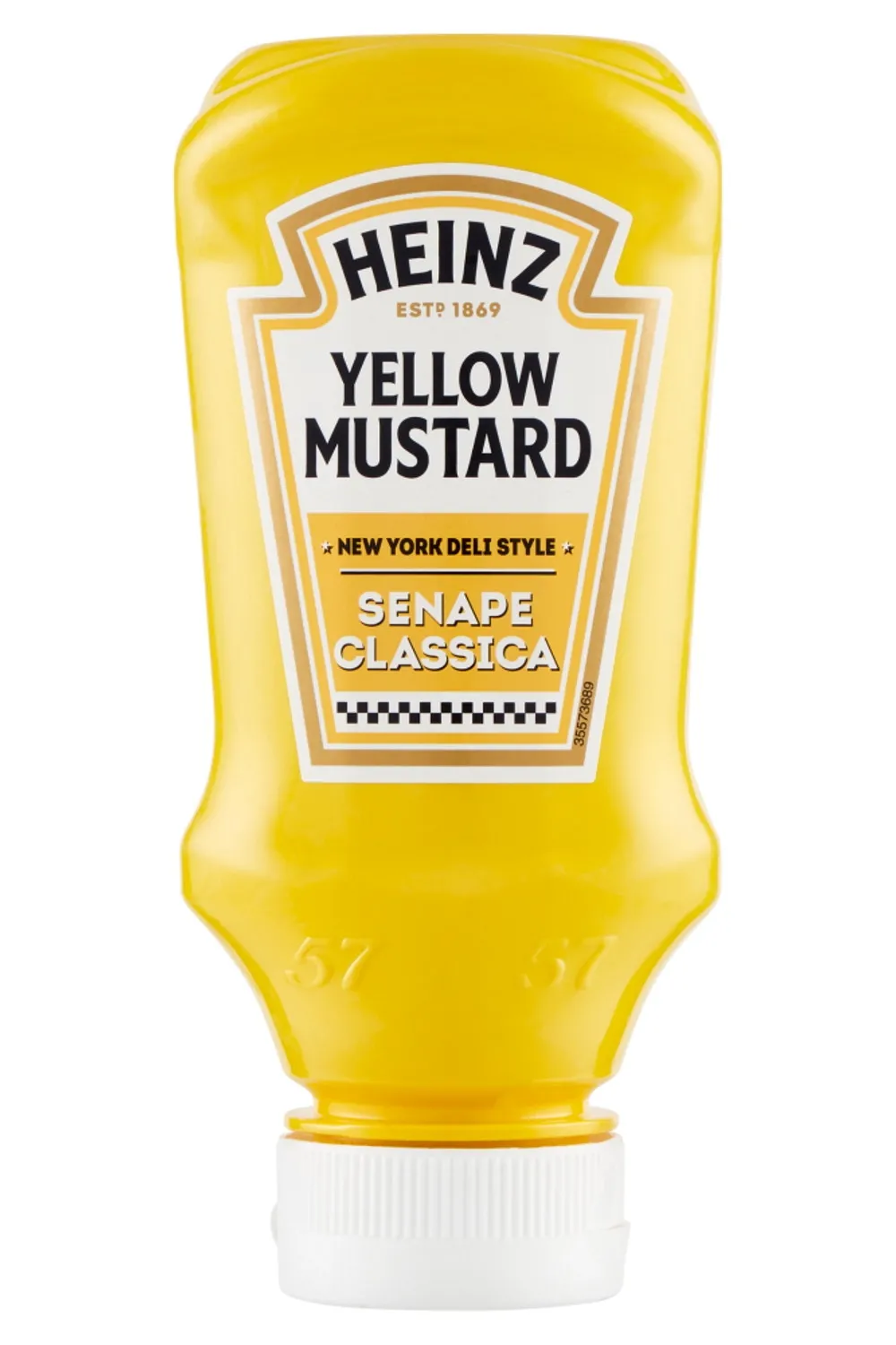 Senf Yellow Mustard Top-Down 240g Heinz