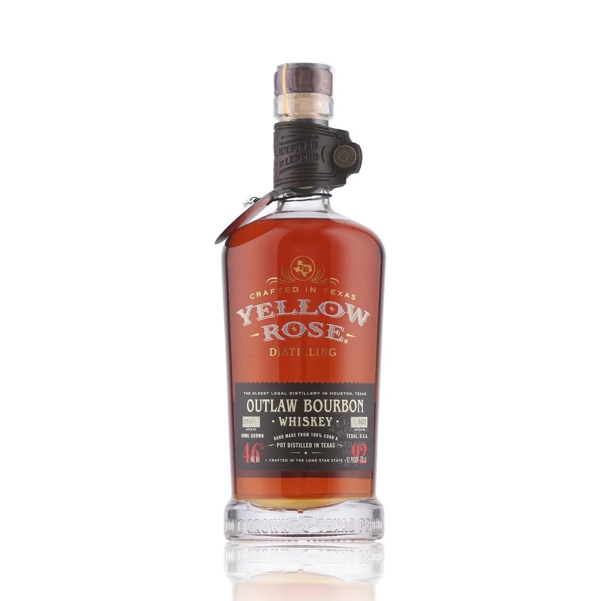 Yellow Rose Outlaw Bourbon Whiskey 46% Vol. 0,7l
