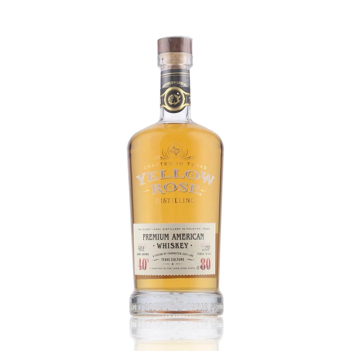 Yellow Rose Premium American Whiskey 40% Vol. 0,7l