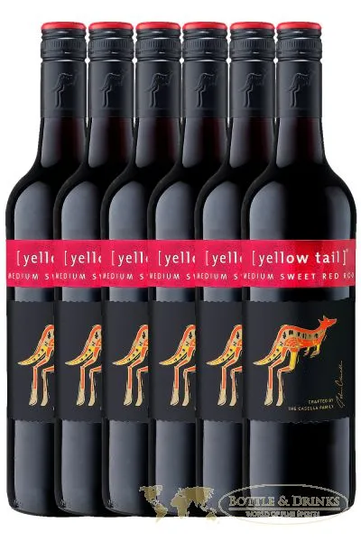 [yellow tail] Medium Jammy Red Roo - 6 x 0,75 Liter