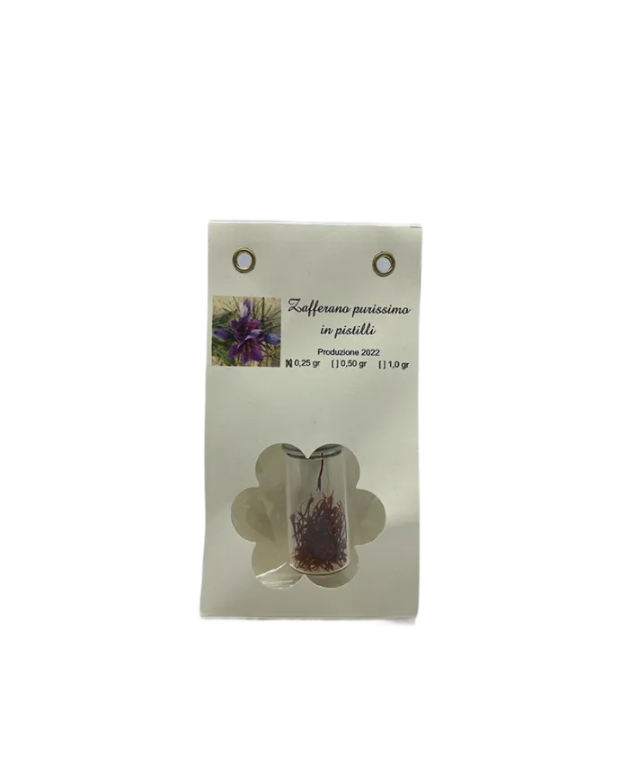 Zafferano in pistilli 0,25 gr - Tenuta Morganti
