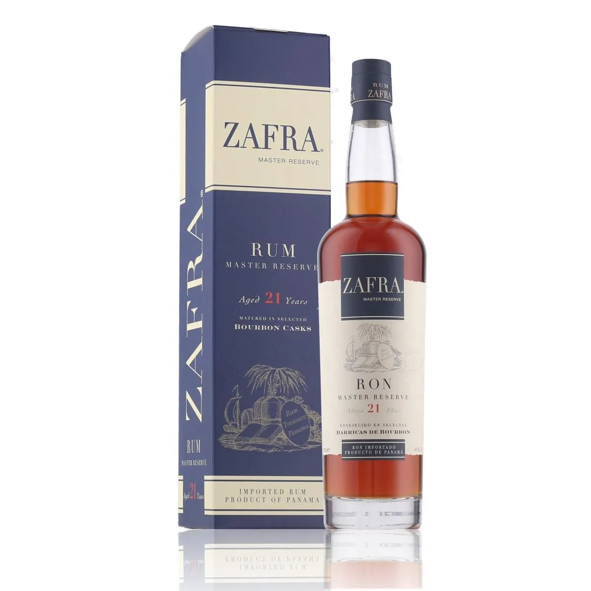 Zafra 21 Years Rum Master Reserve 40% Vol. 0,7l in Geschenkbox