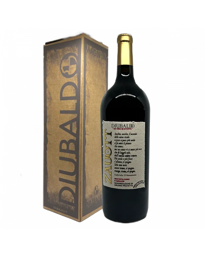 ZAUOTT Montepulciano D’Abruzzo DOC 2019 Magnum Bio - Di Ubaldo