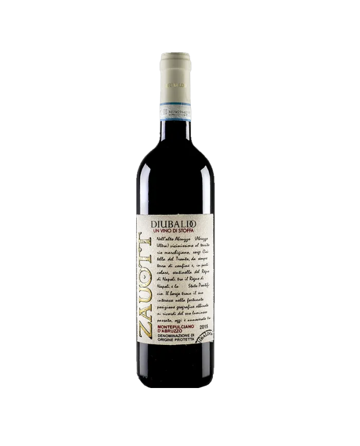 ZAUOTT Montepulciano D’Abruzzo DOC 2021 Bio - Di Ubaldo