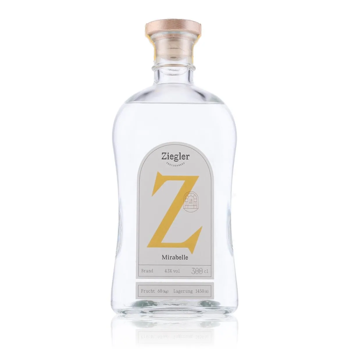 Ziegler Mirabelle Edelbrand 43% Vol. 3l