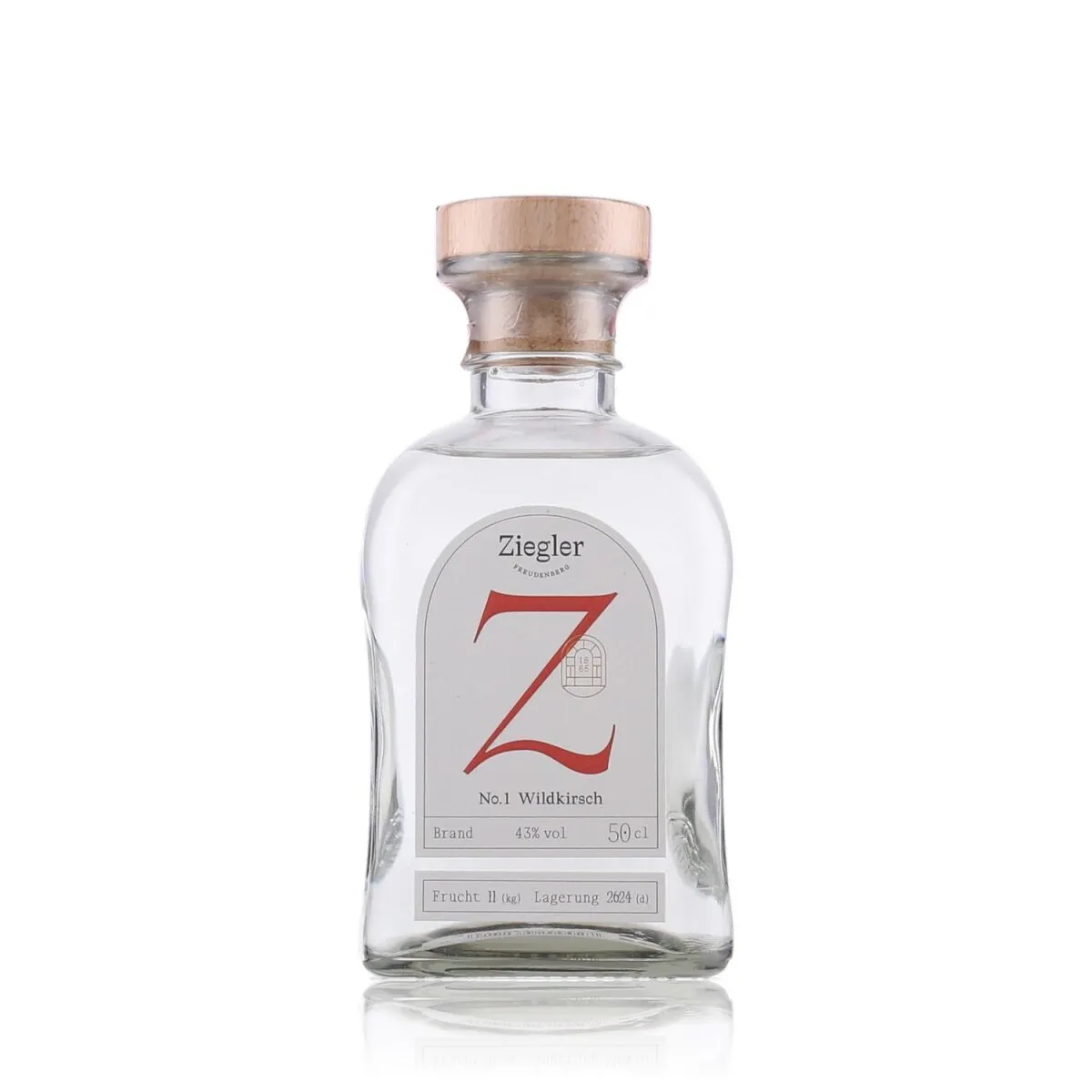 Ziegler No.1 Wildkirsch Edelbrand 43% Vol. 0,5l