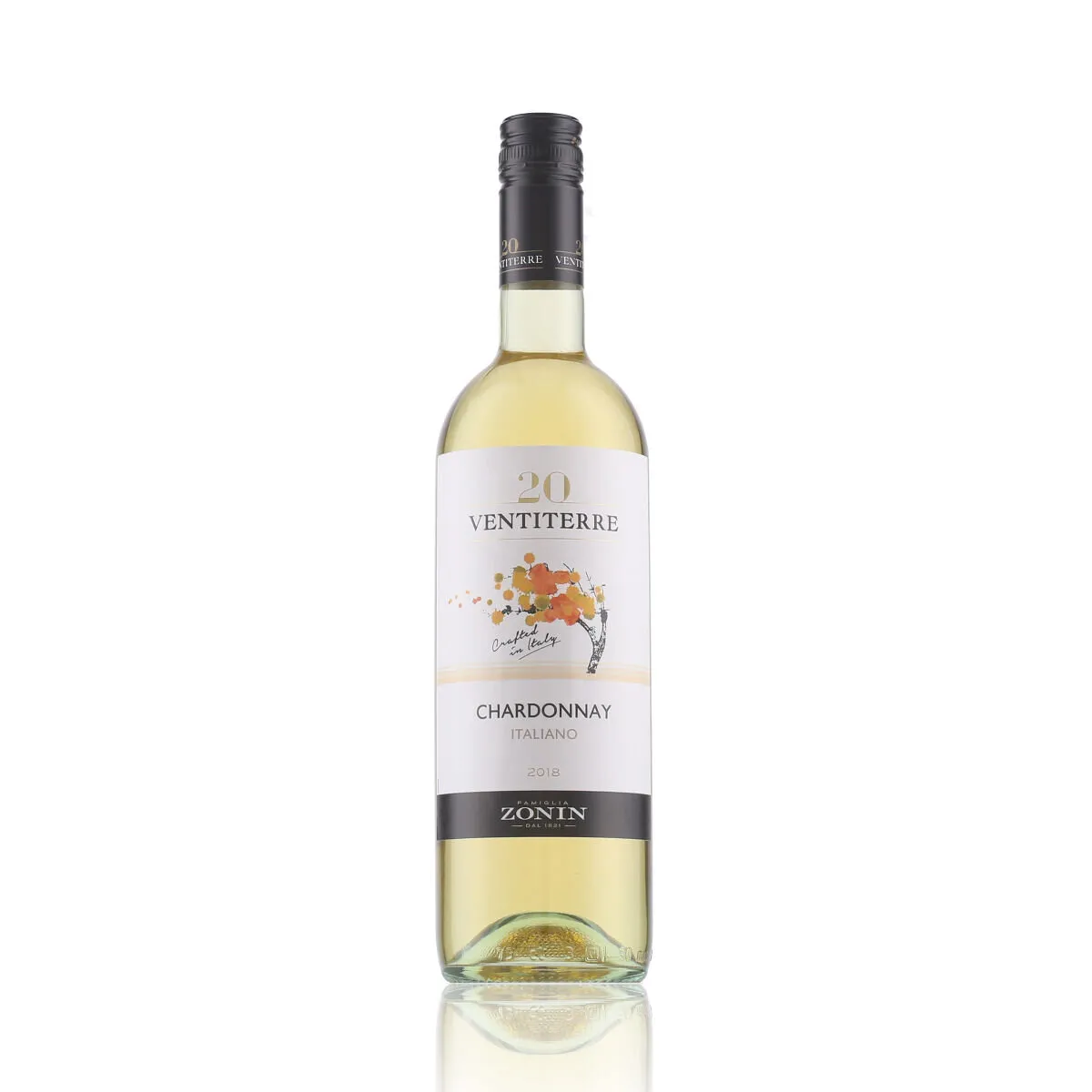 Zonin Ventiterre Chardonnay trocken 2018 12% Vol. 0,75l
