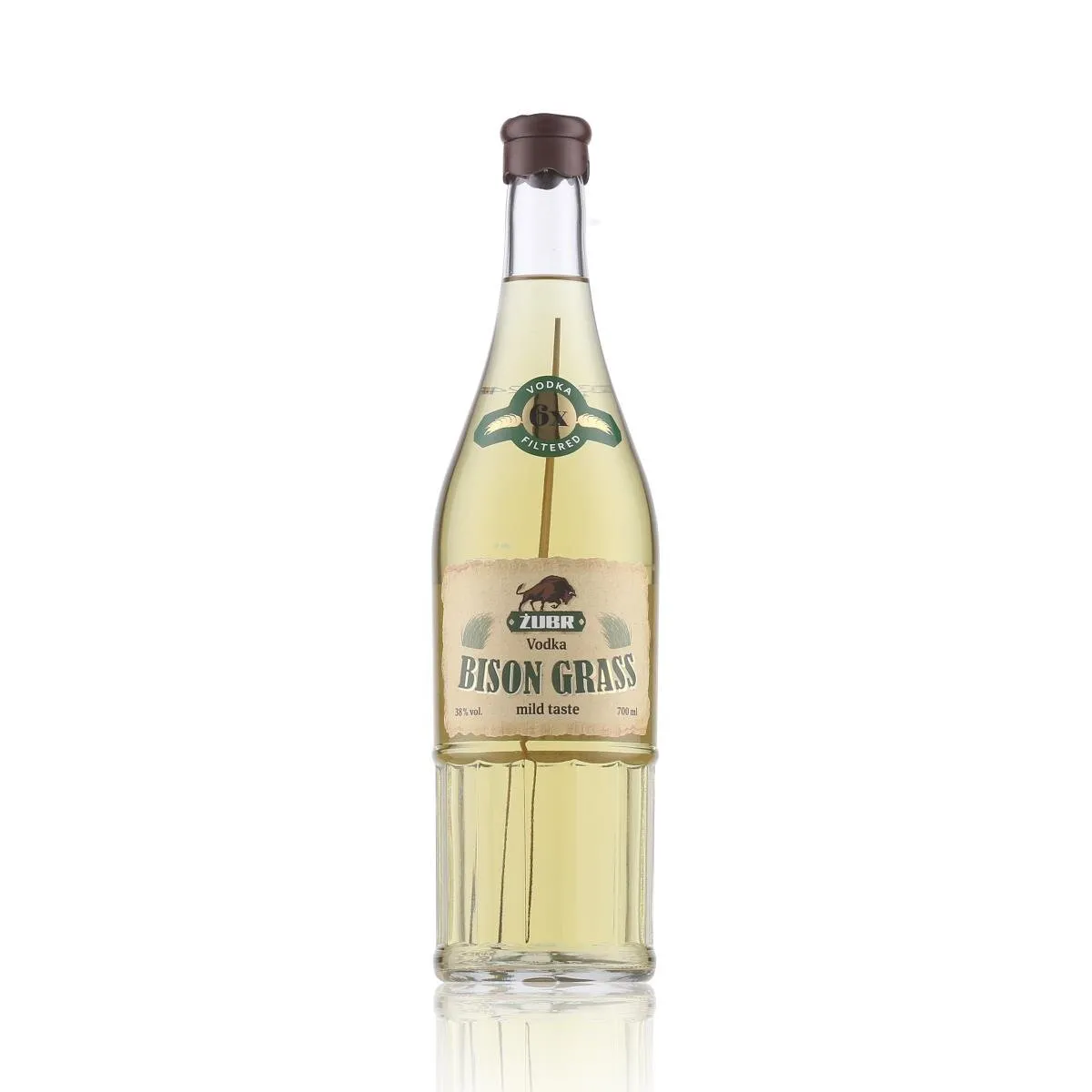 Zubr Bison Grass Vodka 38% Vol. 0,7l